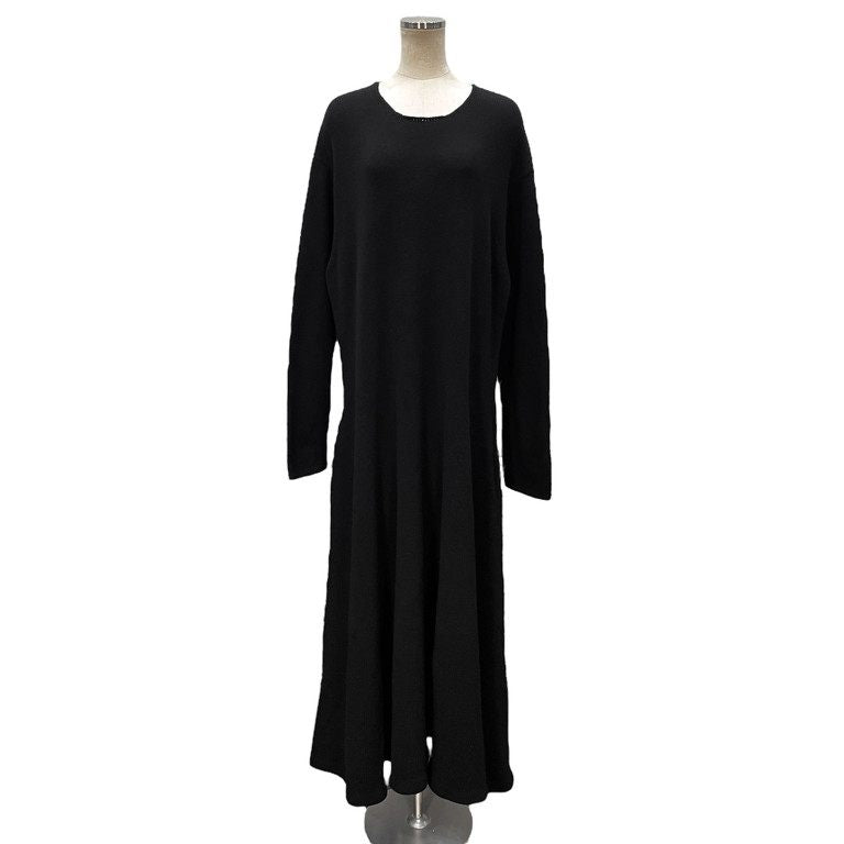 Yohji Yamamoto Femme フレアロングウールニットワンピース 1990s SAMPLE ヨウジヤマモトファム レディース