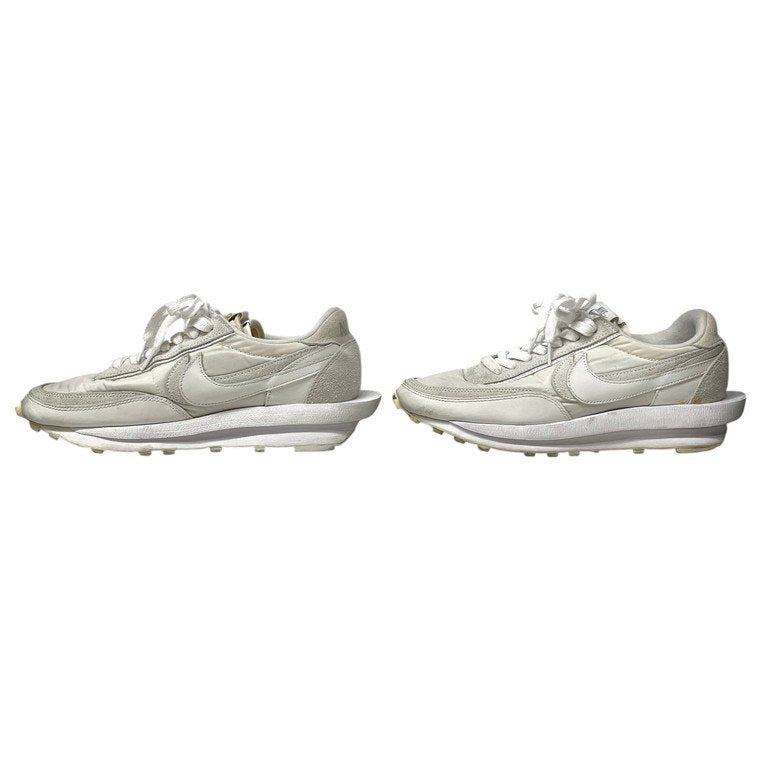 sacai × NIKE LDV Waffle Triple White ワッフルトリプルホワイト レザードッキングボリュームソールローカットスニーカー シューズ 靴 クツ BV0073-101 サカイ ナイキ メンズ