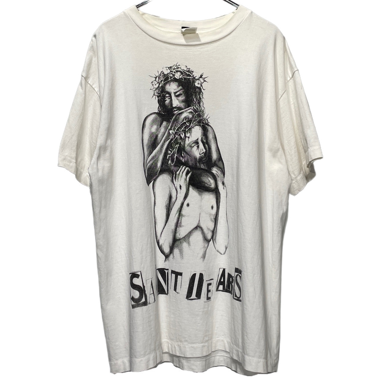 SAINT MICHAEL × DENIM TEARS 21AW STT TEE DBL JESUS ジーザスプリントクルーネックTシャツ カットソー T-shirt トップス 半袖 セントマイケル デニムティアーズ メンズ
