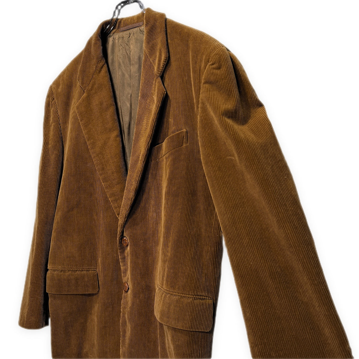 COMME des GARCONS HOMME PLUS 91AW 6.1 THE MEN コットンコーデュロイくるみボタン2Bテーラードジャケット Archive 90s ブレザー ブルゾン コート アウター コムデギャルソンオムプリュス メンズ