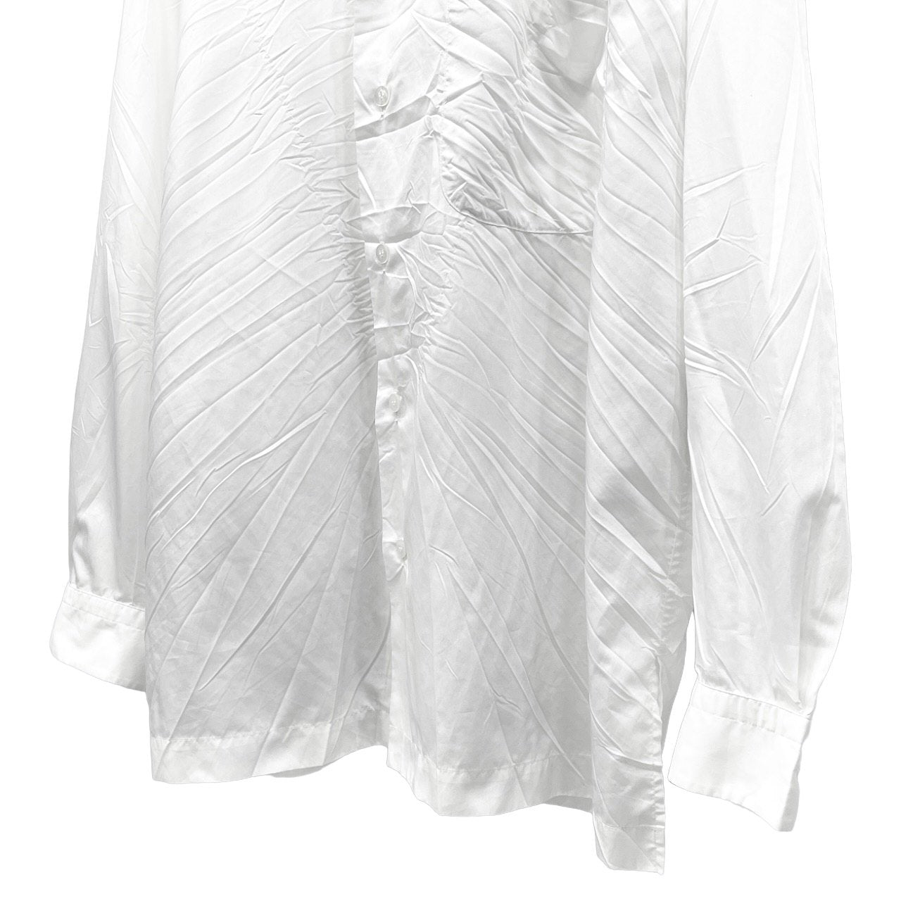 ISSEY MIYAKE MEN ボックスシルエットスクエアカットプリーツシャツ Archive 90s ブラウス トップス イッセイミヤケメン メンズ