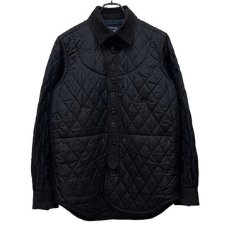 JUNYA WATANABE COMME des GARCONS MAN 14AW ナイロンコットンキルティング中綿リバーシブルハンティングジャケット ブルゾン コート アウター Archive ジュンヤワタナベ コムデギャルソン マン メンズ