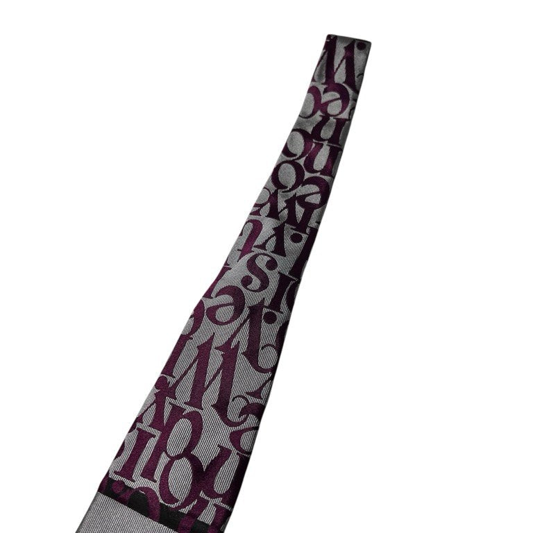 Vivienne Westwood オーブ刺繍総柄ロゴシルクネクタイ 小物 アクセサリー ストライプ チェック ヴィヴィアンウエストウッド メンズ