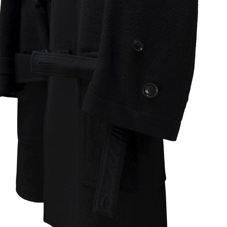 Ground Y 19AW ウールモッサトグルボタンロングコート ダッフル アウター Yohji Yamamoto グラウンドワイ ヨウジヤマモト メンズ レディース ユニセックス