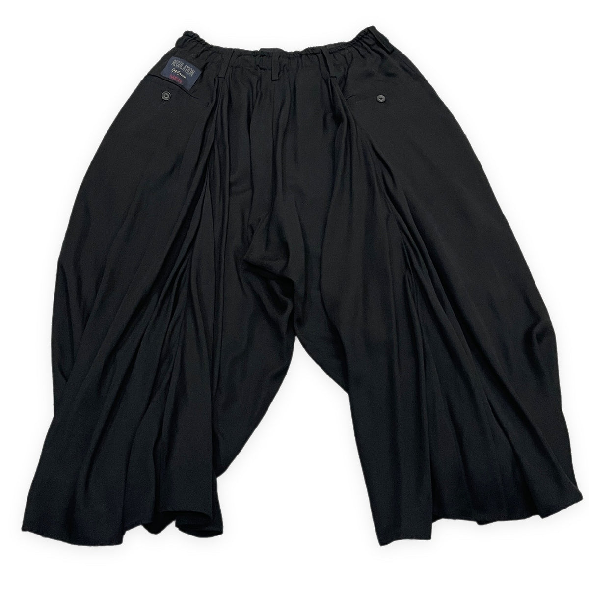 REGULATION Yohji Yamamoto MEN 23SS RE TE TWILL Z-STANDARD CROW PANTS セルロースツイルカラスパンツ ボトムス HZ-P04-240 Pour Homme レギュレーション ヨウジヤマモト メン メンズ