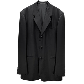 Yohji Yamamoto COSTUME D'HOMME ウールシルクギャバジン3Bテーラードジャケット ブレザー ブルゾン コート アウター ヨウジヤマモト コスチュームドオム メンズ