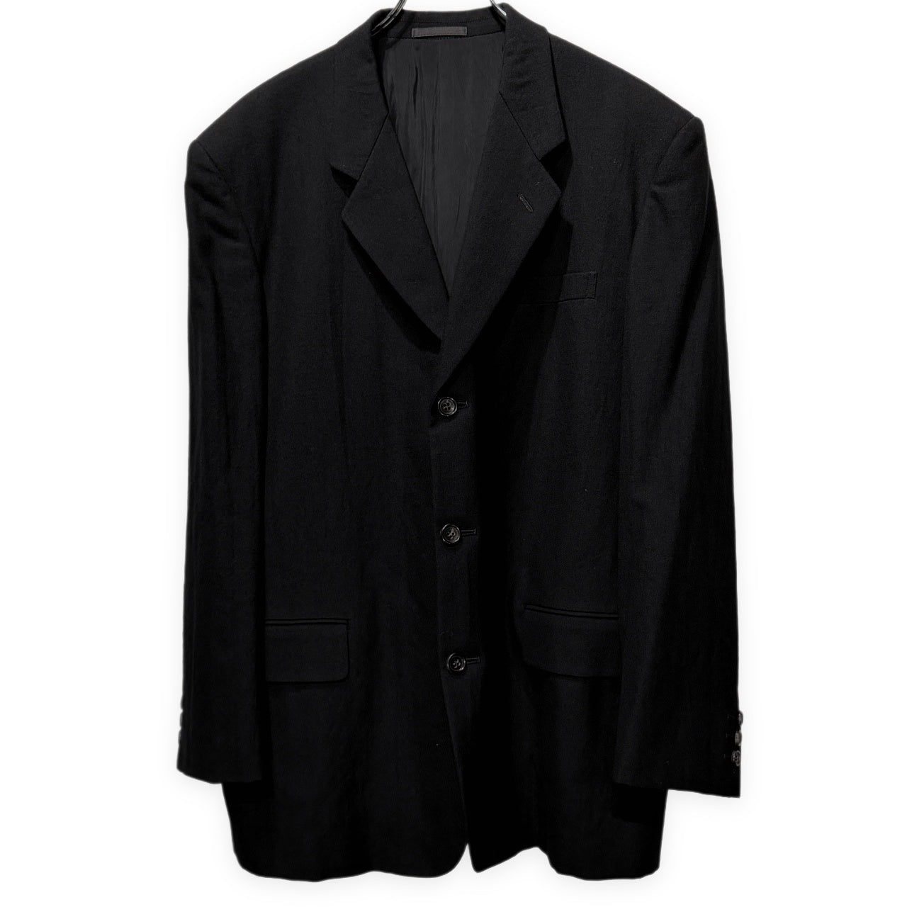 COMME des GARCONS HOMME 92AW ウールノッチドラペル3Bテーラードジャケット ブレザー ブルゾン コート アウター Archive 田中オム コムデギャルソンオム メンズ