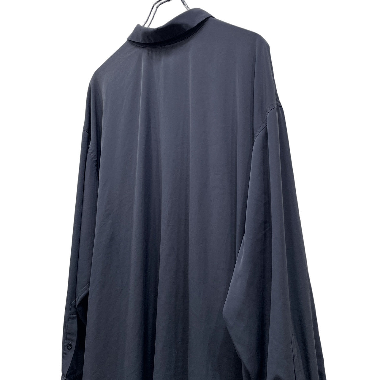 LAD MUSICIAN 20SS Back-Front Long Shirt ポリエステルデシンバックフロントロングシャツ ブラウス トップス アウター ラッドミュージシャン メンズ