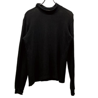 Y's for men カットオフハイネック細ボーダーリブTシャツ カットソー タートルネック Tee T-shirt トップス Archive Yohji Yamamoto Pour Homme ワイズフォーメン ヨウジヤマモトプールオム メンズ