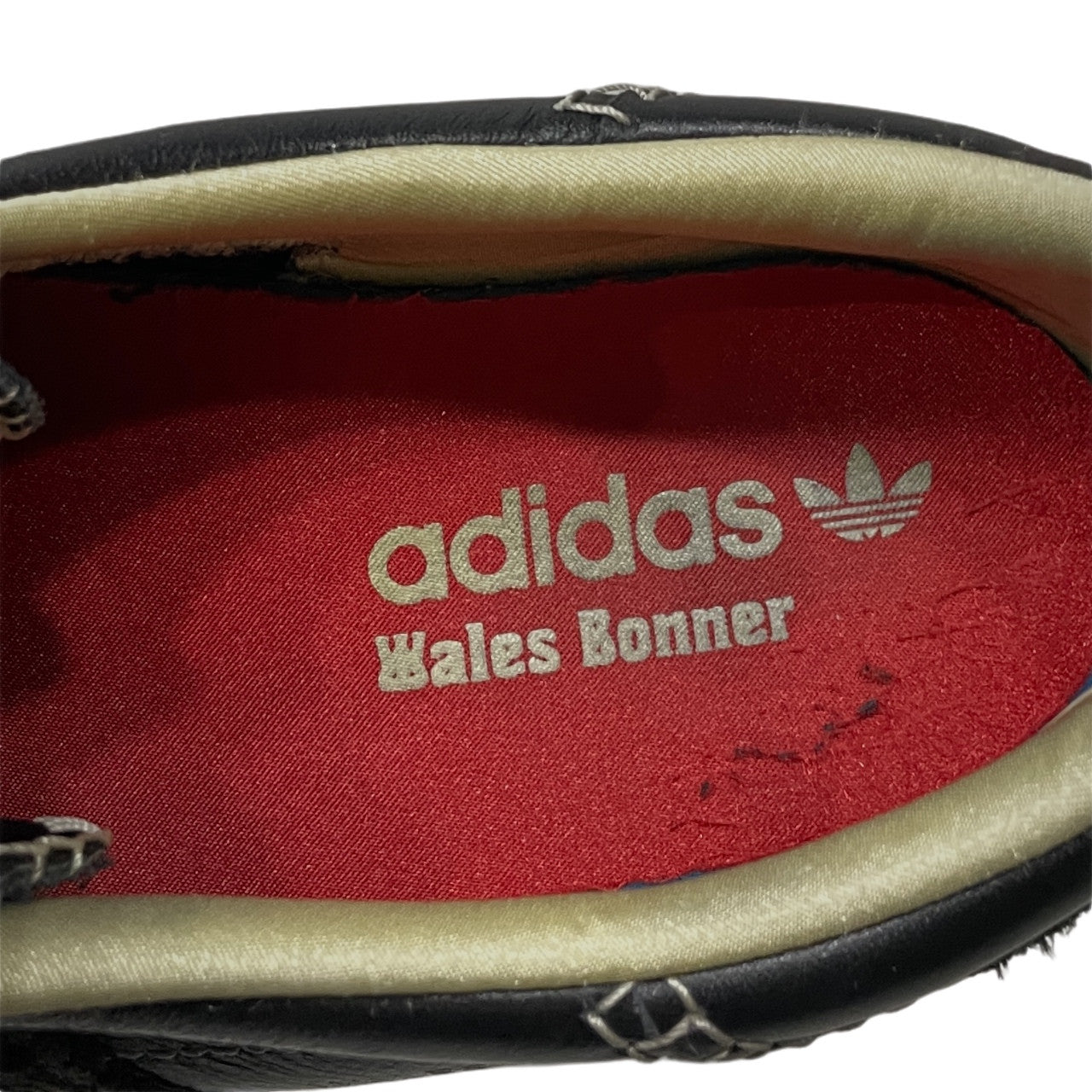 adidas × Wales Bonner 2023 WB COUNTRY GY1702 カントリー コアブラック レザー切替ローカットスニーカー シューズ 靴 クツ アディダス ウェールズボナー メンズ