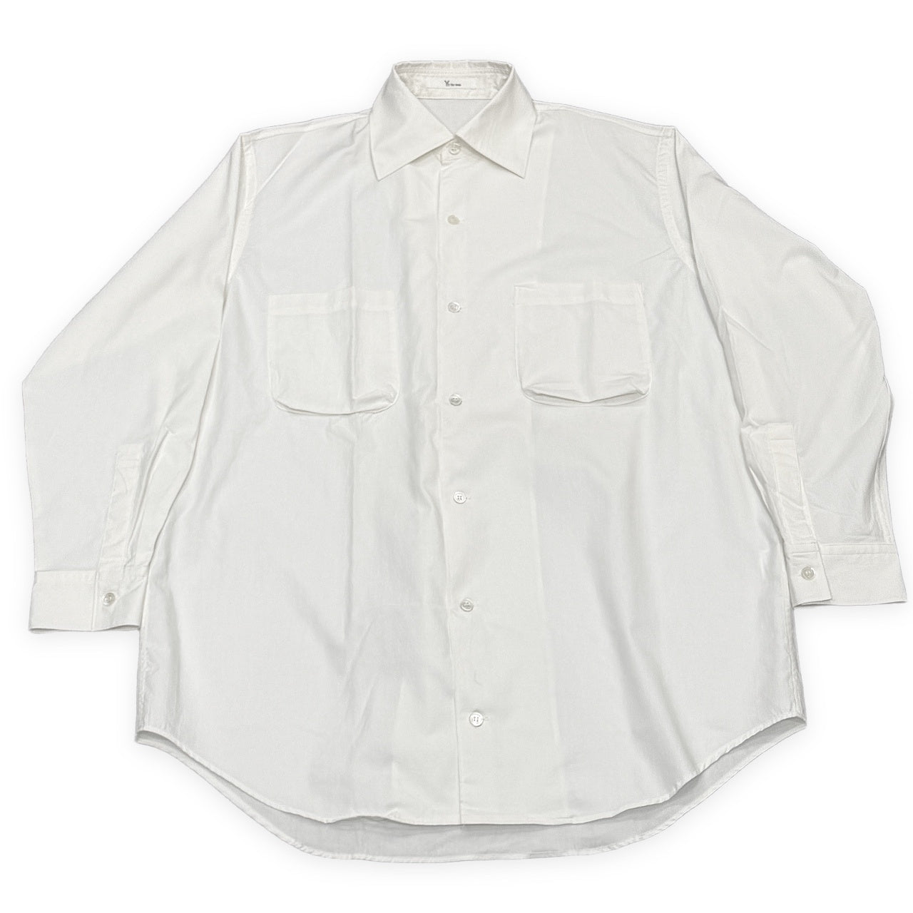Y's for men ポリエステルコットンギャバジンダブルポケットオーバーサイズシャツ Archive 80s 90s トップス ブラウス Yohji Yamamoto Pour Homme ヨウジヤマモトプールオム ワイズフォーメン メンズ
