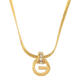 GIVENCHY GIVENCHY ネックレス Gロゴ ストーン