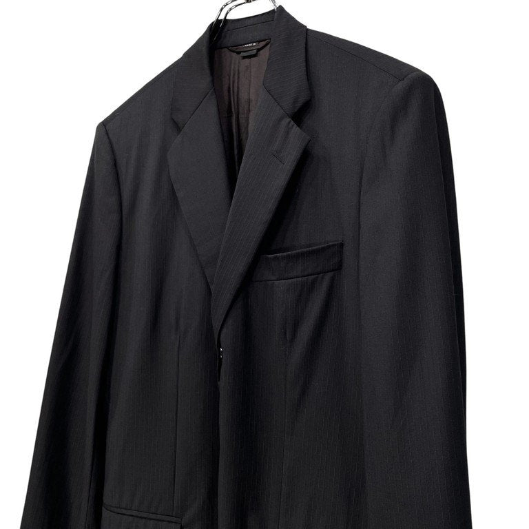 HELMUT LANG ストライプウールトロピカル3Bテーラードジャケット Archive 90s 本人期 ブレザー コート アウター ヘルムートラング メンズ