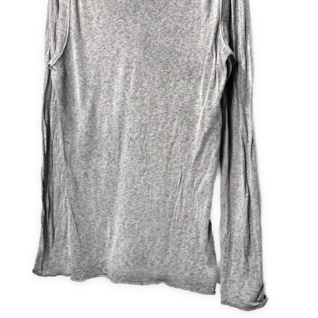 ISABEL BENENATO 14SS コットンリネンVネックサマーニットセーター トップス カットソー Tシャツ イザベルベネナート メンズ