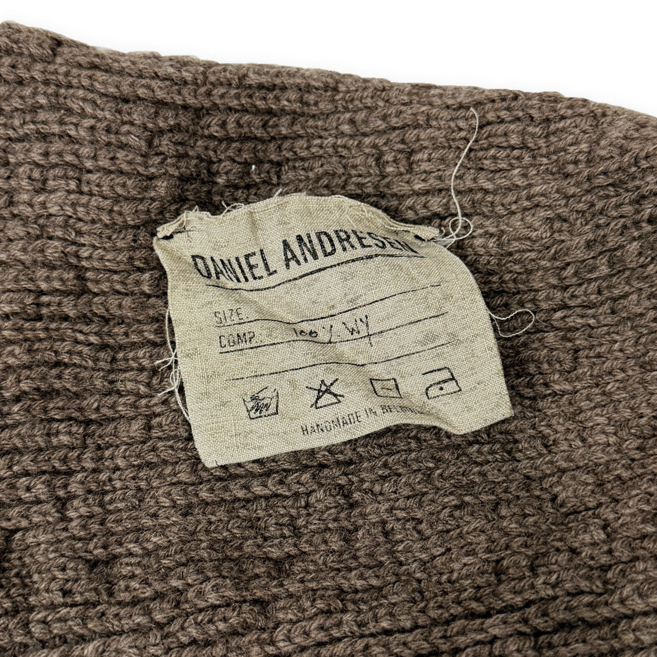 DANIEL ANDRESEN ウールニットキャップ 帽子 ダニエルアンドレセン メンズ レディース ユニセックス
