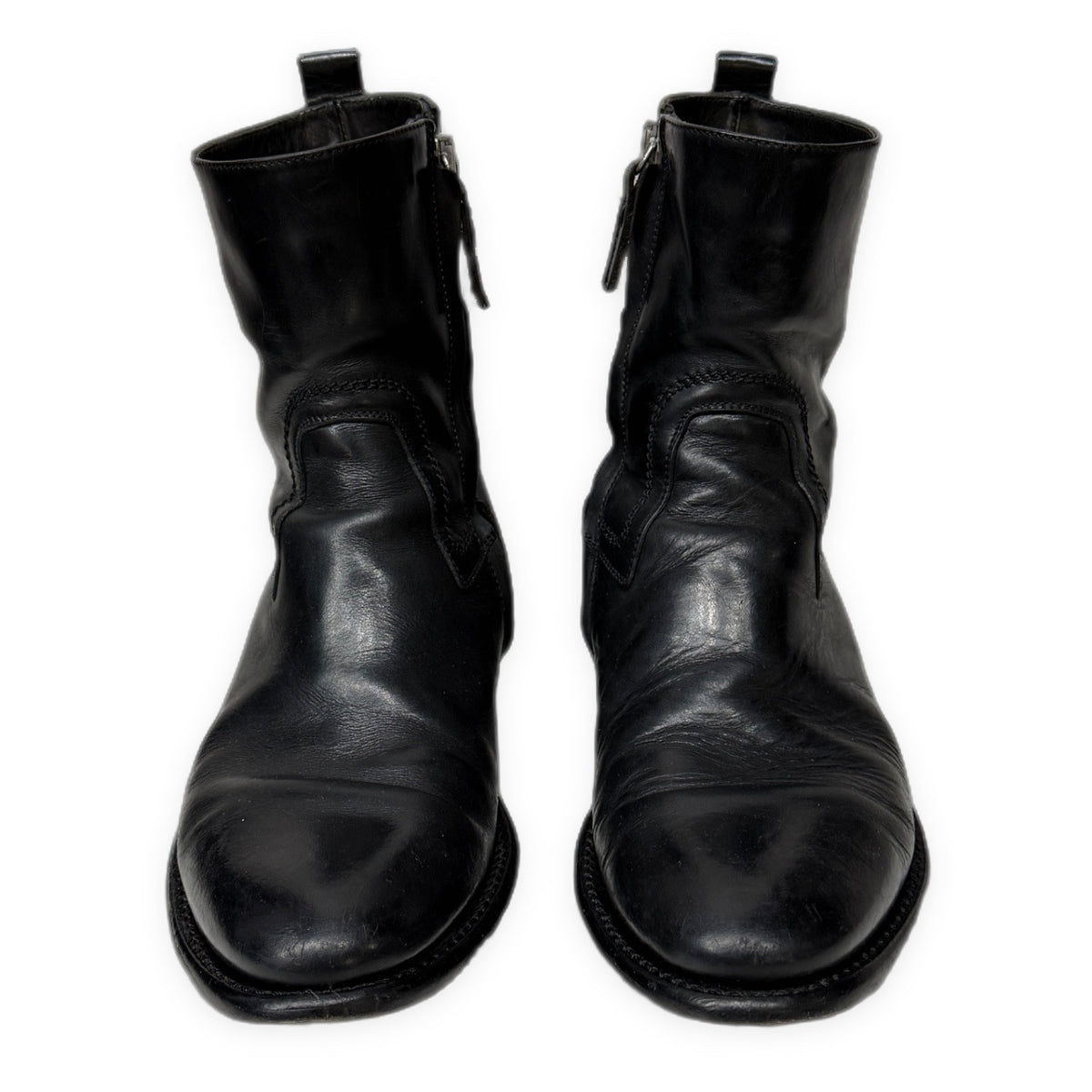 Dior Homme 07AW レザーサイドジップブーツ シューズ 靴 クツ エディ期 エディスリマン Hedi Slimane 42 ディオールオム メンズ