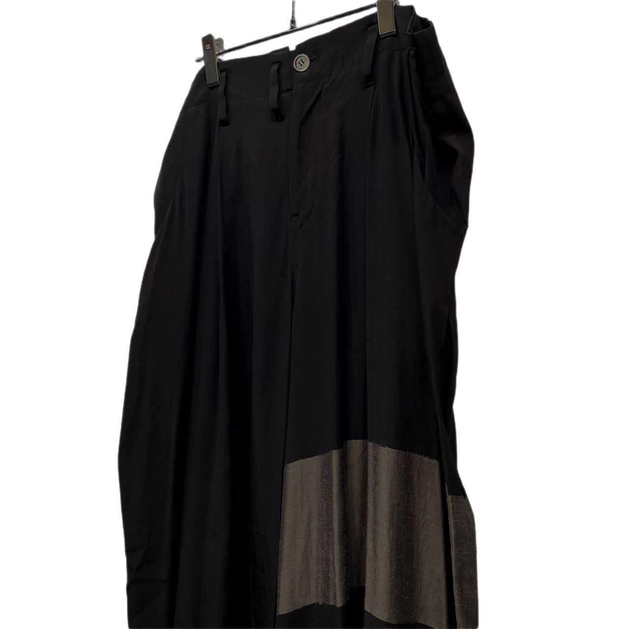 Y's 脱色加工ワイドクロップドパンツ ボトムス ブリーチ加工 Yohji Yamamoto Femme ワイズ ヨウジヤマモト レディース メンズ ユニセックス