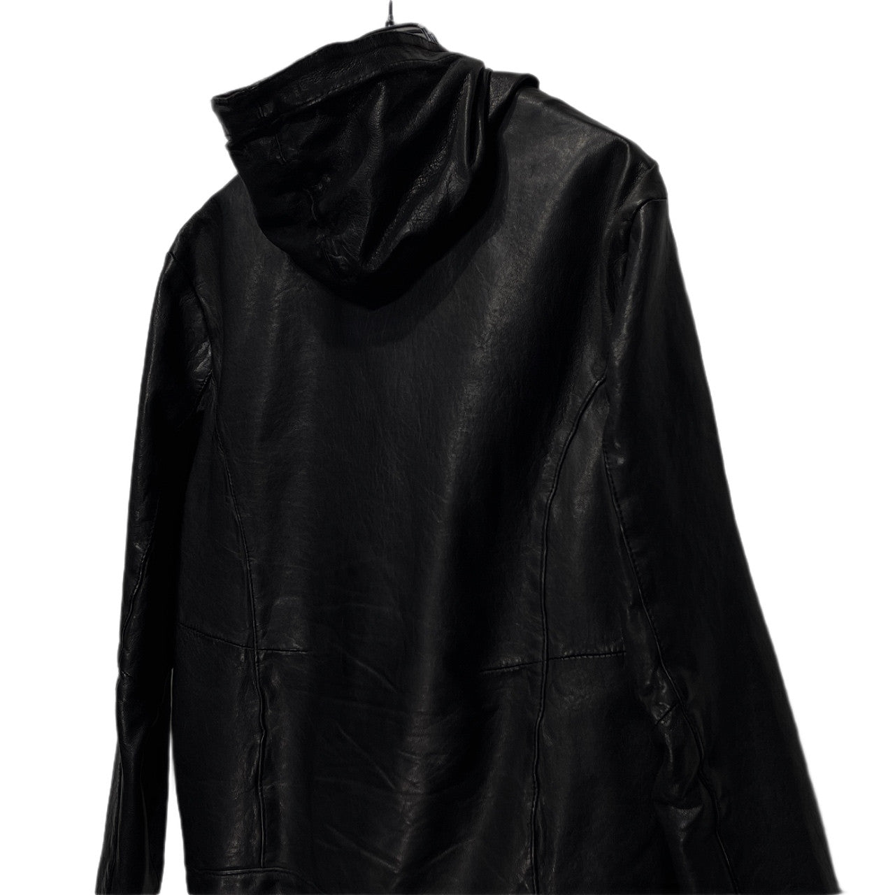 GIORGIO BRATO 17SS ラムレザーフーデッドジップアップジャケット ブルゾン パーカー フード ジョルジオブラット メンズ