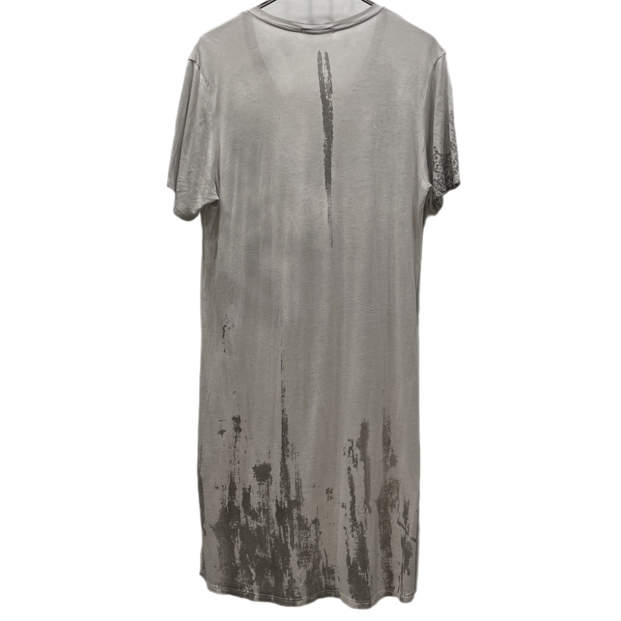 KMRii グラフィックプリントVネックモダールロングカットソー Tシャツ Tee T-shirt トップス Y2K ケムリ メンズ