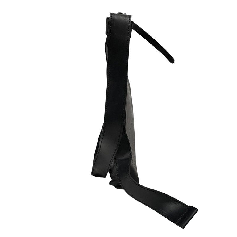 ISAMU KATAYAMA BACKLASH 23SS GUIDI CALF SHOULDER BAG グイディカーフレザーショルダーバッグ 鞄 カバン 143_08_BLK 定価69,300円 イサムカタヤマ バックラッシュ