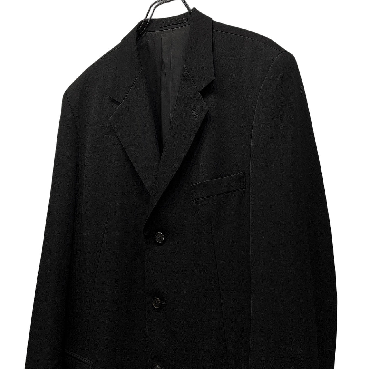 Y's for men ウールギャバジンノッチドラペル3Bテーラードジャケット ブレザー ブルゾン コート アウター Archive 90s Yohji Yamamoto Pour Homme ヨウジヤマモトプールオム ワイズフォーメン メンズ