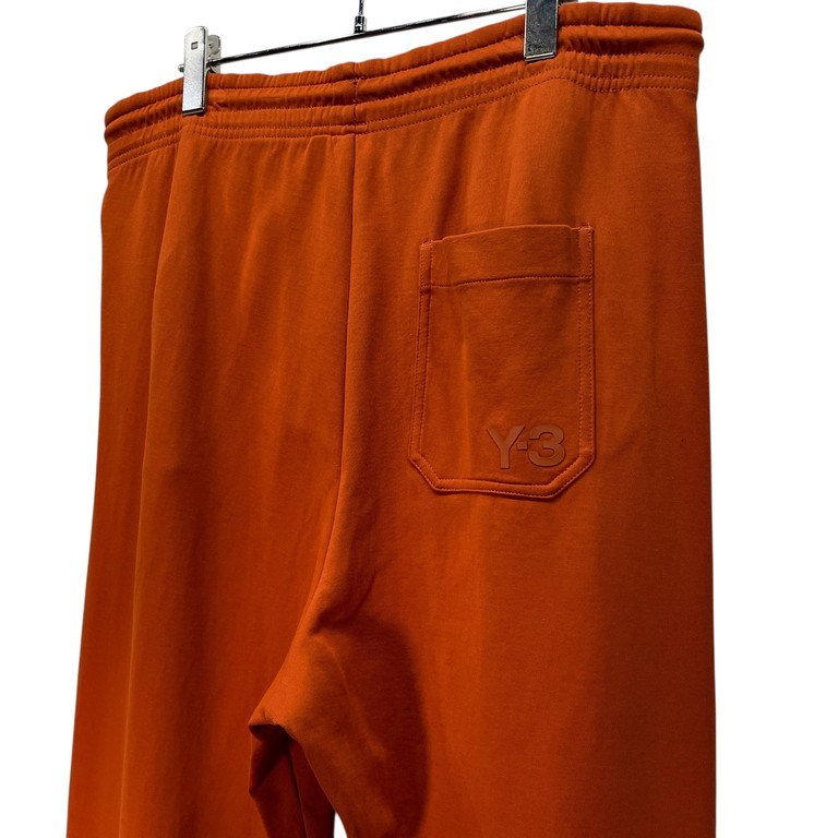Y-3 スリーストライプイージートラックパンツ オレンジ ジャージ 側章 ライン ドローストリング ボトムス Yohji Yamamoto adidas ワイスリー ヨウジヤマモト アディダス メンズ レディース ユニセックス