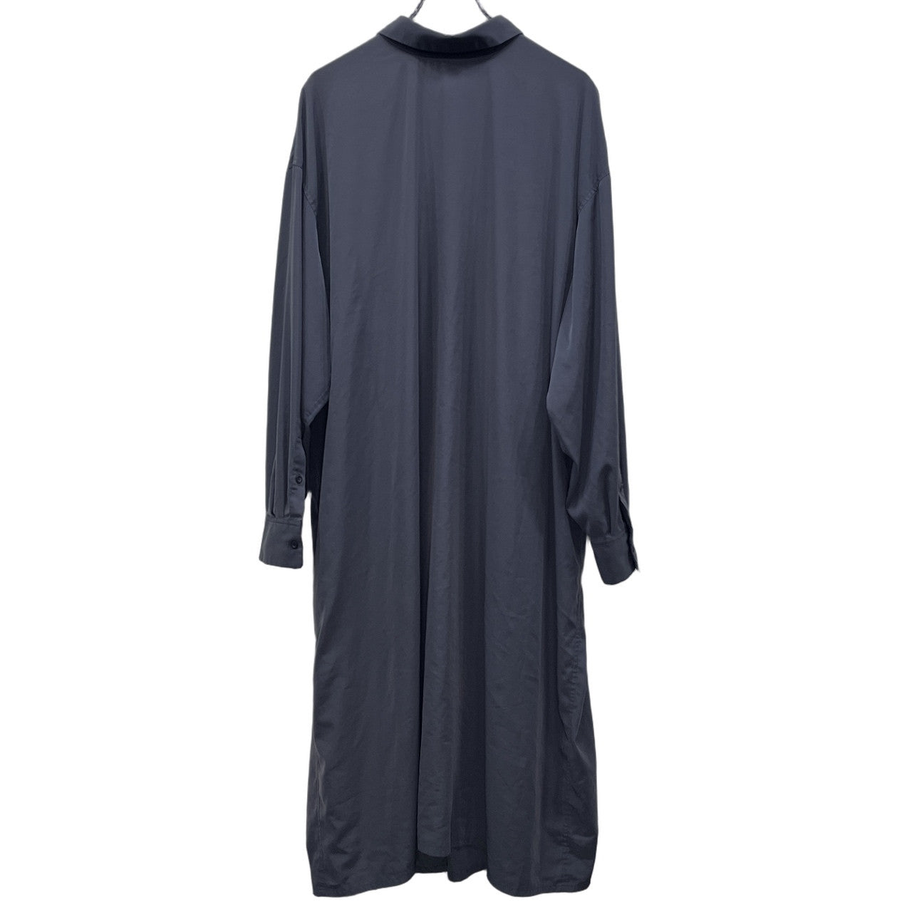 LAD MUSICIAN 20SS Back-Front Long Shirt ポリエステルデシンバックフロントロングシャツ ブラウス トップス アウター ラッドミュージシャン メンズ