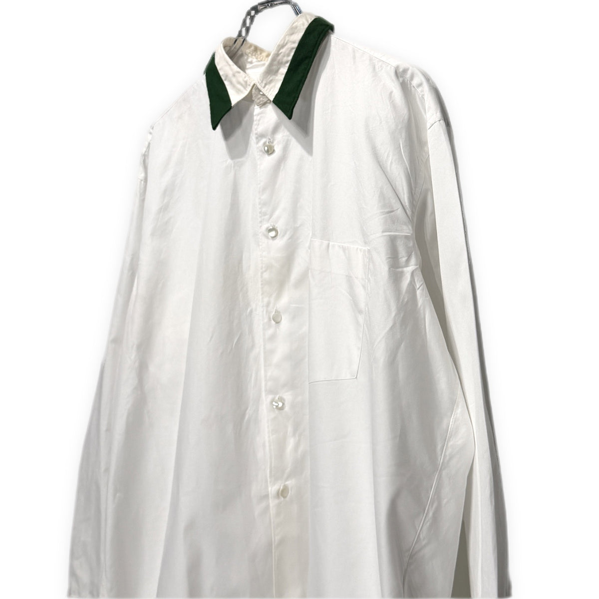 COMME des GARCONS HOMME 89SS コットンブロードラインデザインシャツ ブラウス トップス Archive 80s コムデギャルソンオム メンズ