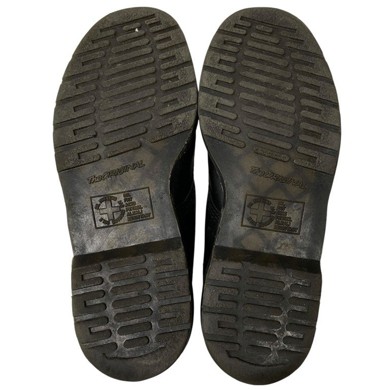 Y's × Dr.Martens 10EYE BOOT ワナマレザー10ホールレースアップバックジップロングブーツ シューズ 靴 クツ 定価63,800円 EU43 UK9 27.5cm Yohji Yamamoto ヨウジヤマモト ワイズ ドクターマーチン メンズ