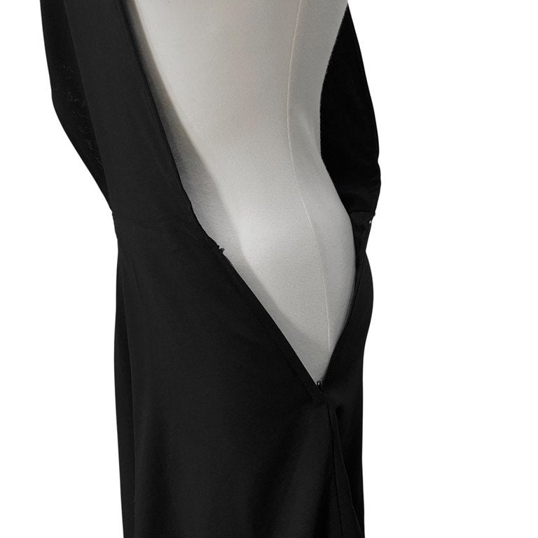 tricot COMME des GARCONS 91AW ウールワンショルダーアシンメトリー立体シルエットスカート サロペット ボトムス Archive 90s CdG コムデギャルソン レディース