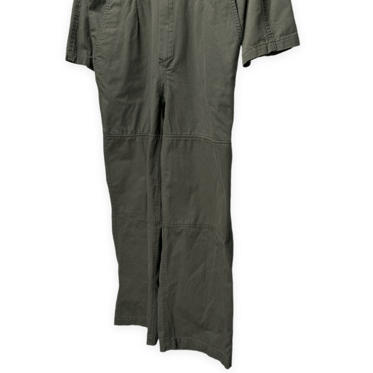 Nigel Cabourn × ELEMENT HBT切り替えバックロゴプリントジップアップジャンプスーツ つなぎ オールインワン オーバーオール パンツ アウター ナイジェルケーボン エレメント メンズ