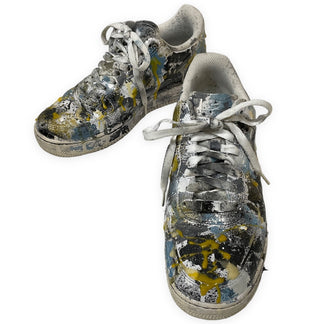 CILANDSIA NIKE AIR FORCE 1 ハンドペイントローカットスニーカー シューズ 靴 クツ ペンキ 27cm チランドシア メンズ