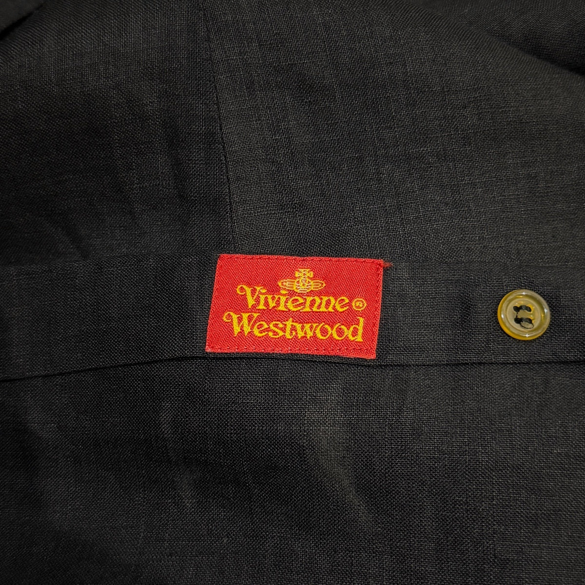Vivienne Westwood RED LABEL 丸襟チンカラー5分袖シャツワンピース ブラウス トップス Archive 90s ヴィヴィアンウエストウッド レディース