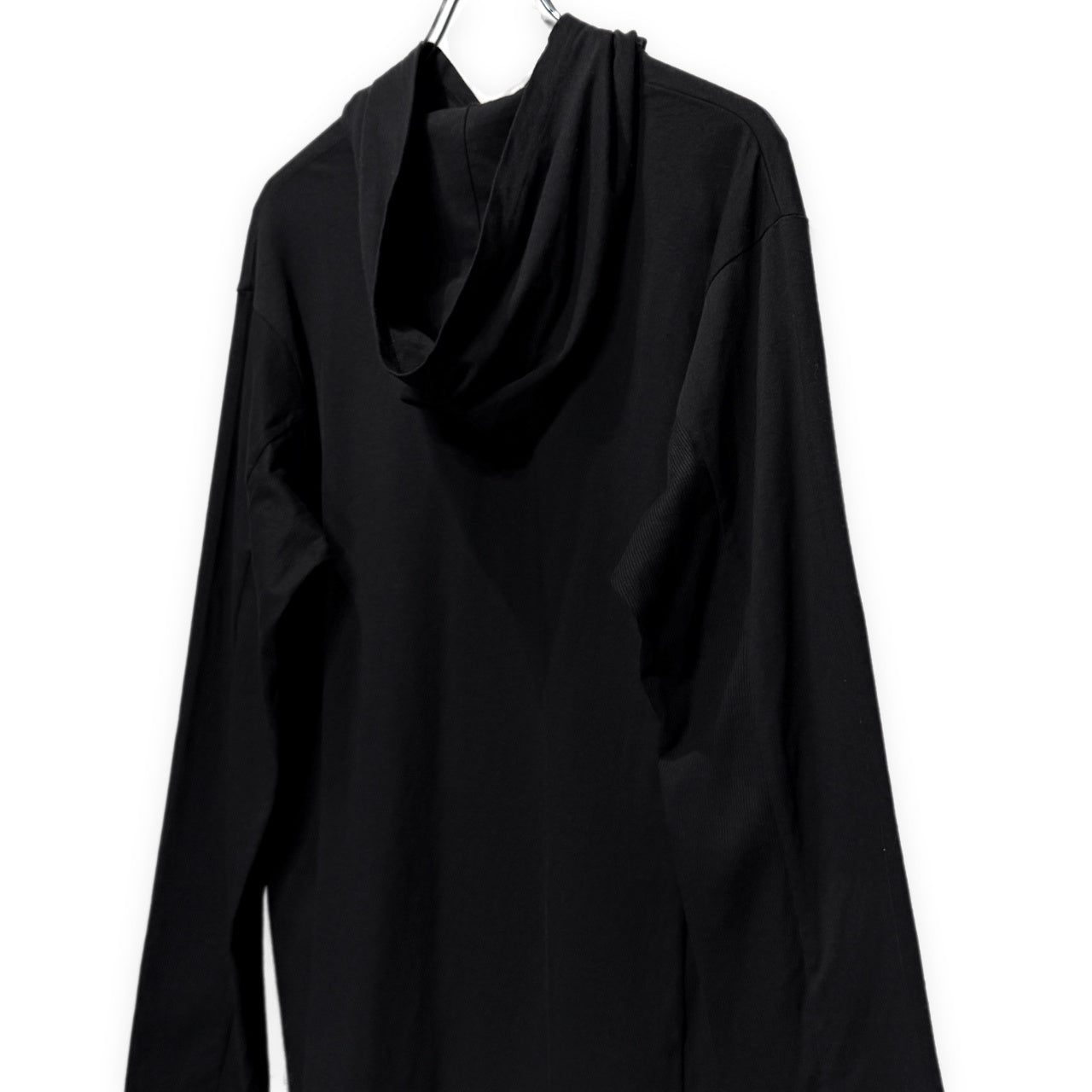 Y's for men 25AW 天竺脇下リブ切り替えプルオーバーフーディ パーカー トップス カットソー Tシャツ Yohji Yamamoto Pour Homme ヨウジヤマモトプールオム ワイズフォーメン メンズ