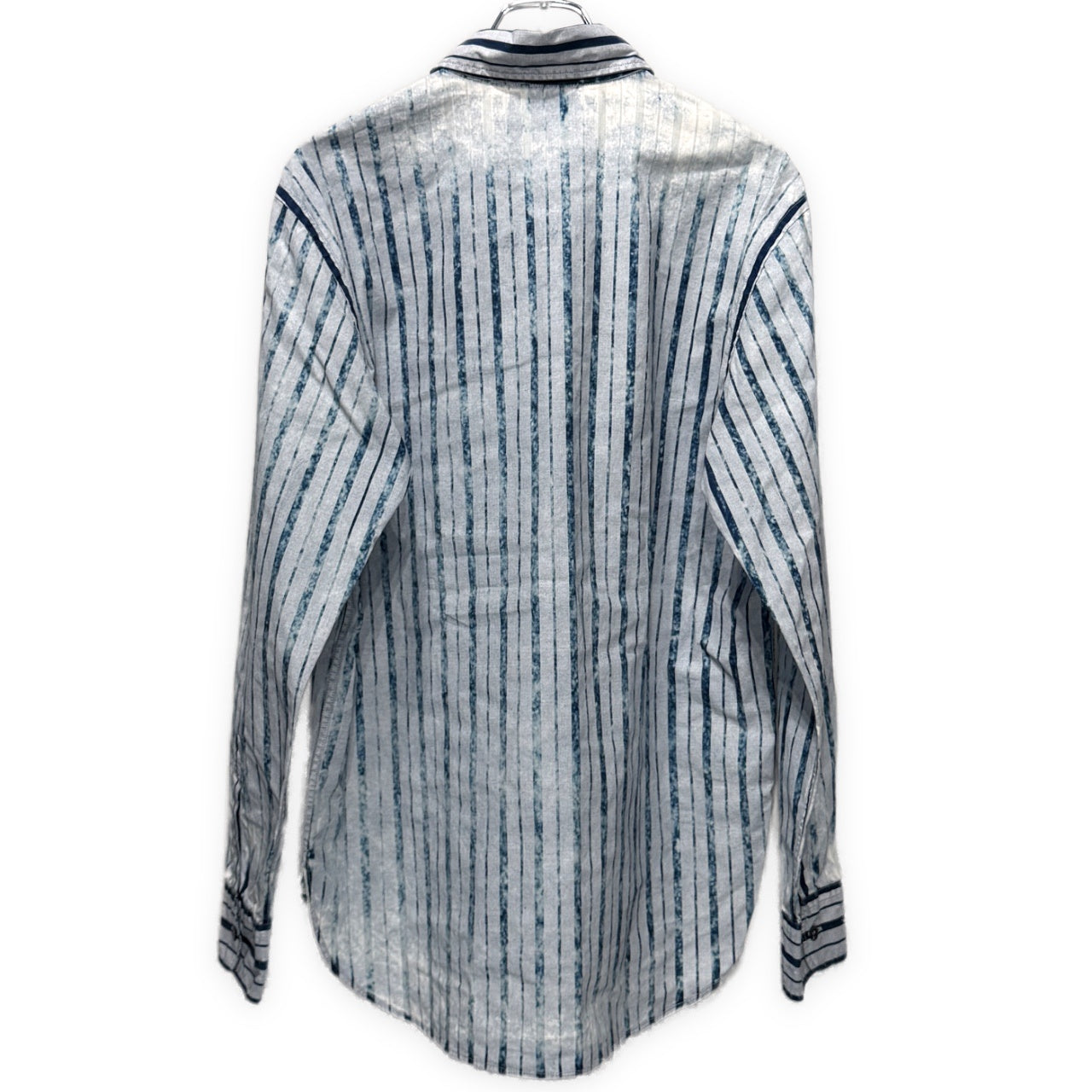 STONE ISLAND DENIMS 03SS ブリーチストライプレギュラーカラーシャツ ブラウス トップス Archive ストーンアイランド デニムス メンズ