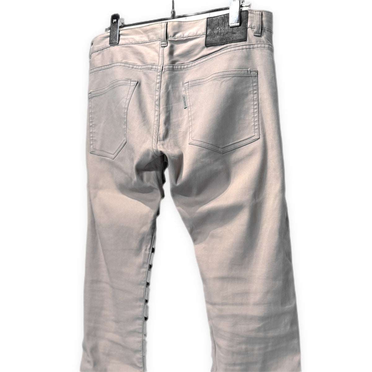 UNDERCOVER 11SS ベルトデザインストレッチコットンスリムパンツ ボトムス スキニー Archive Underman期 アンダーカバー メンズ