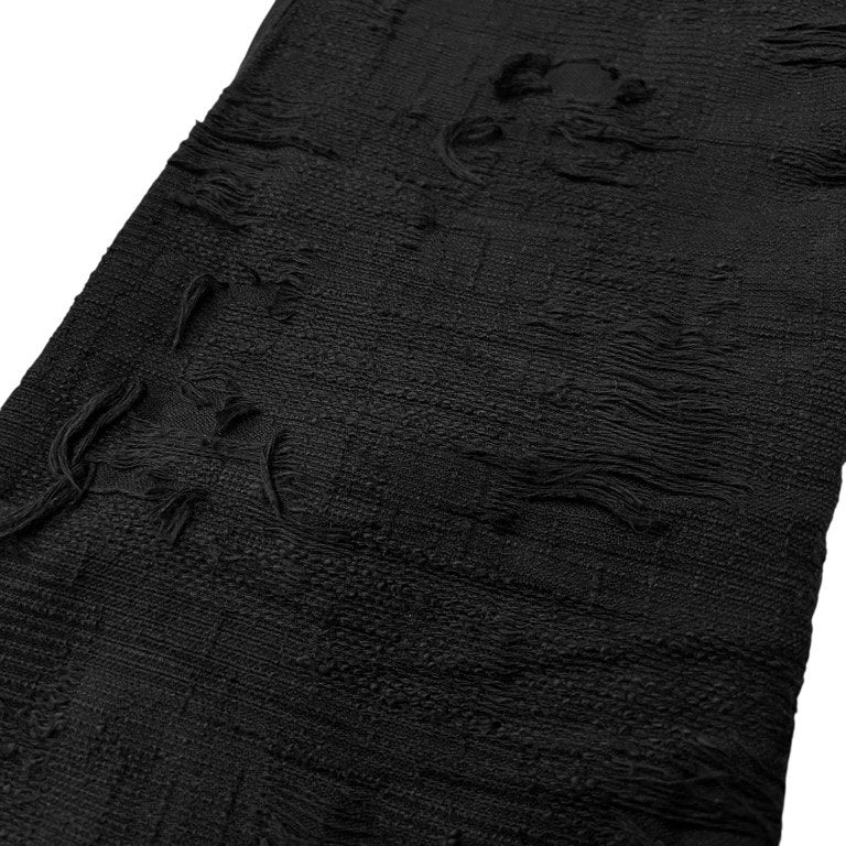 [-] Minus Twist Line Truck Pants BORO CRUST(NOIR) 襤褸クラストサイドライントラックパンツ 定価49,500円 ボトムス マイナス メンズ