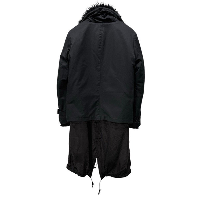 nude : masahiko maruyama コットンナイロンファーライニングモッズコート LOVELESS GUILD PRIME 別注 ジャケット ブルゾン アウター ヌード マサヒコマルヤマ メンズ