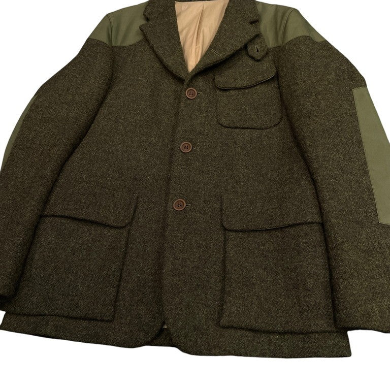 Nigel Cabourn × HARRIS TWEED Mallory jacket マロリージャケット size 48 定番 希少 アウター テーラード ブレザー ナイジェルケーボン ハリスツイード