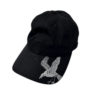 Yohji Yamamoto Pour Homme × NEW ERA 22SS 930CS YYFM CROW カラスプリントロゴ刺繍キャップ 帽子 ヨウジヤマモトプールオム ニューエラ メンズ レディース ユニセックス