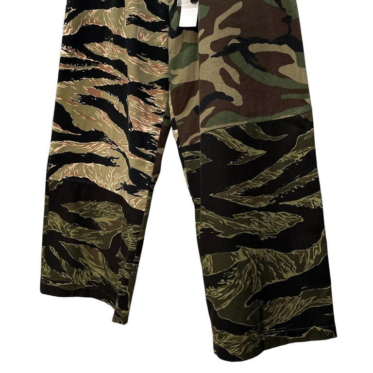 S'YTE Yohji Yamamoto 20SS マルチカモフラージュパッチワークハイウエストミリタリーワイドパンツ ボトムス 迷彩 未使用タグ付き サイト ヨウジヤマモト メンズ レディース ユニセックス