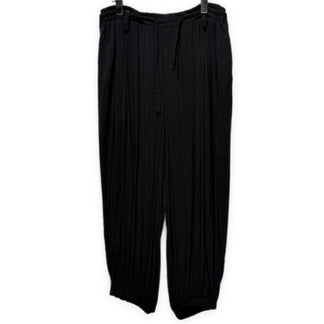 Yohji Yamamoto Pour Homme 13SS レーヨンギャザーイージーバルーンパンツ Archive ドローストリング ウエストゴムシャーリング HX-P07-202 ヨウジヤマモトプールオム メンズ