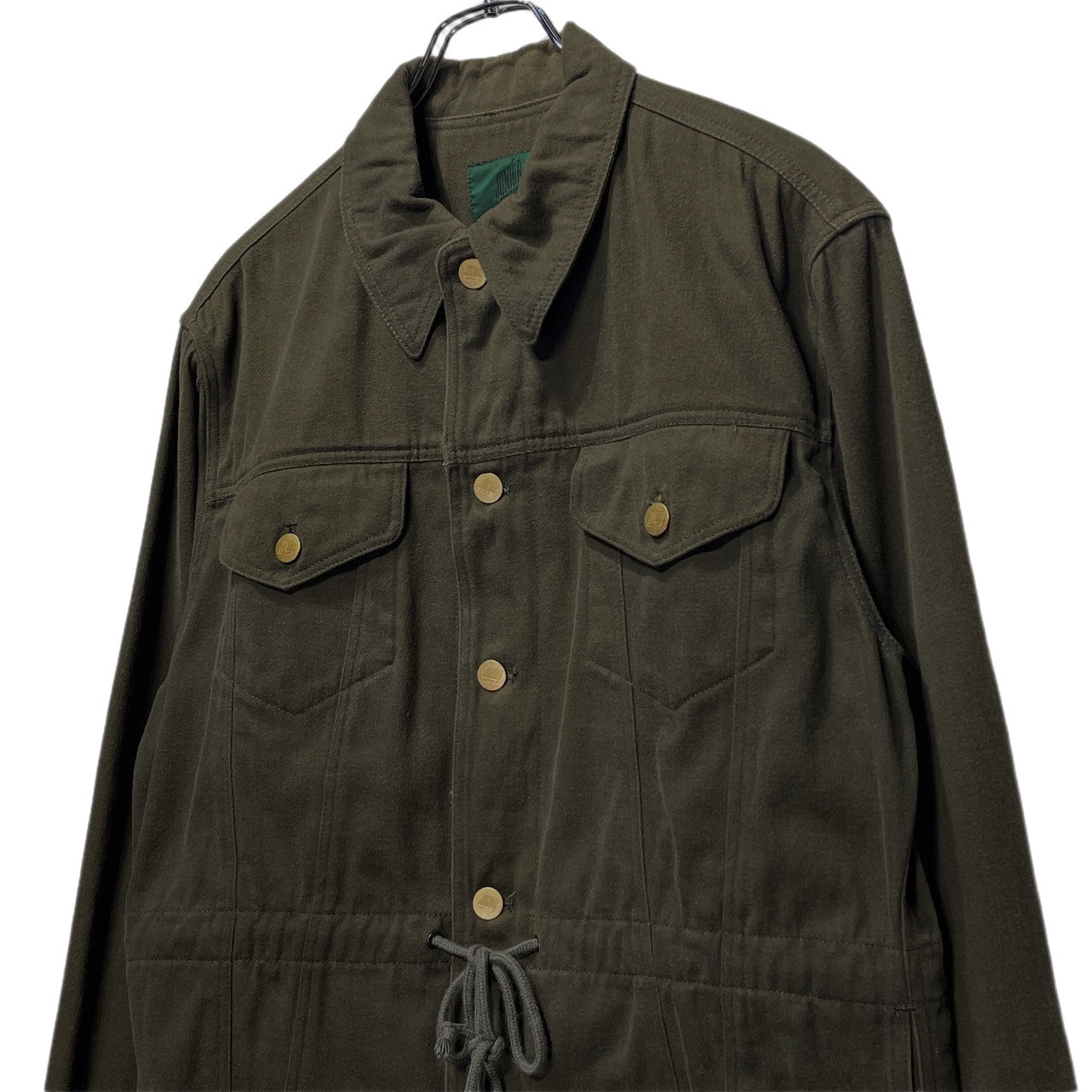 JUNIOR GAULTIER コットンフランネルウエストドローストリングトラッカージャケット Archive 90s ブルゾン コート アウター JPG Jean Paul GAULTIER ジャンポールゴルチエ ゴルチェ メンズ