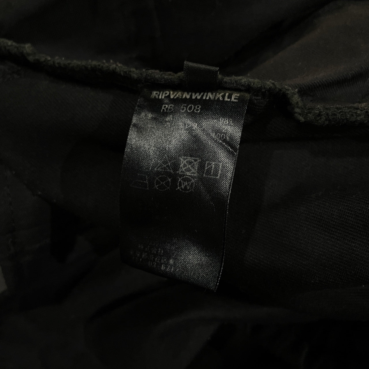 RIP VAN WINKLE 23AW CROSS PANTS スパニッシュピマコットンテーパードリブパンツ クロスパンツ ボトムス 定価48,400円 リップヴァンウィンクル メンズ