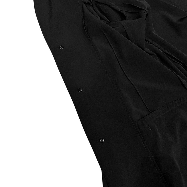 Yohji Yamamoto Pour Homme 20SS トリアセテートポリエステルバックメッセージプリントロングジャケット コート LOOK41 Archive HN-J54-500 ヨウジヤマモトプールオム メンズ