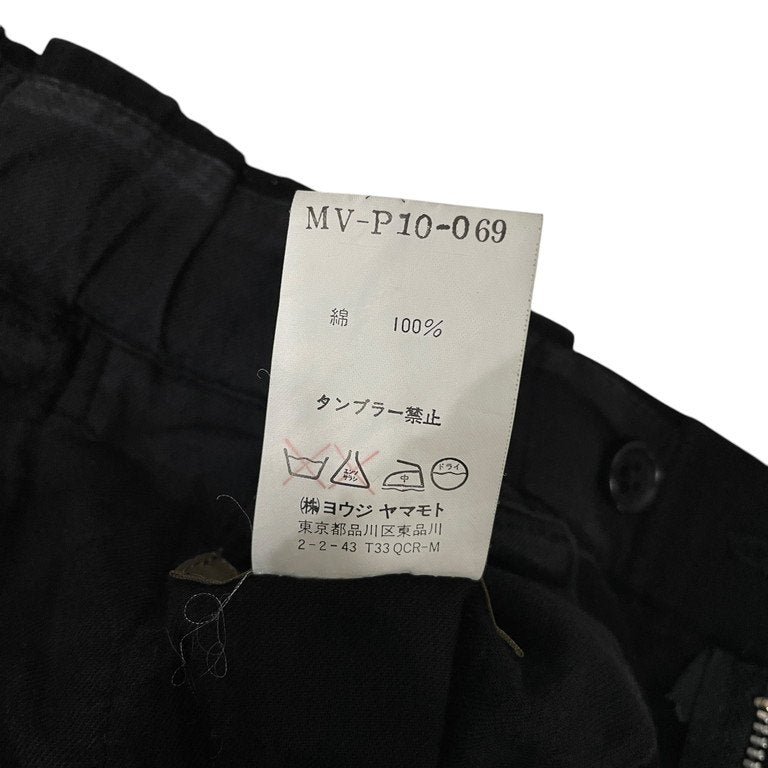 Y's for men ヘビーウェイトコットンウエストゴムシャーリングイージーパンツ Archive ボトムス 天竺 スウェット Yohji Yamamoto Pour Homme ヨウジヤマモトプールオム ワイズフォーメン メンズ