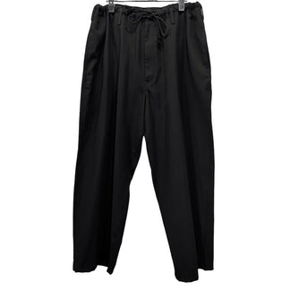 Yohji Yamamoto Pour Homme 22AW WOOL GABARDINE CLASSIC DRAWSTRING PANTS ウールギャバジンドローストリングイージーパンツ ボトムス ヨウジヤマモトプールオム メンズ