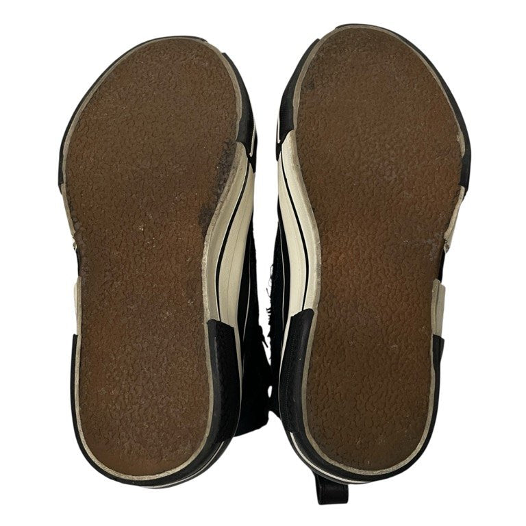 Y's × VESSEL 21AW HIGH-CUT SNEAKERS コットンキャンバスカットオフボリュームソール2WAYハイカットスニーカー シューズ ブーツ 靴 クツ Yohji Yamamoto ヨウジヤマモト ワイズ レディース ヴェセル