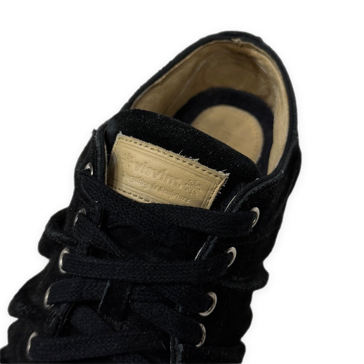 visvim KOONING スエードレザータックドレープローカットスニーカー シューズ 靴 クツ ビズビム ヴィズヴィム メンズ