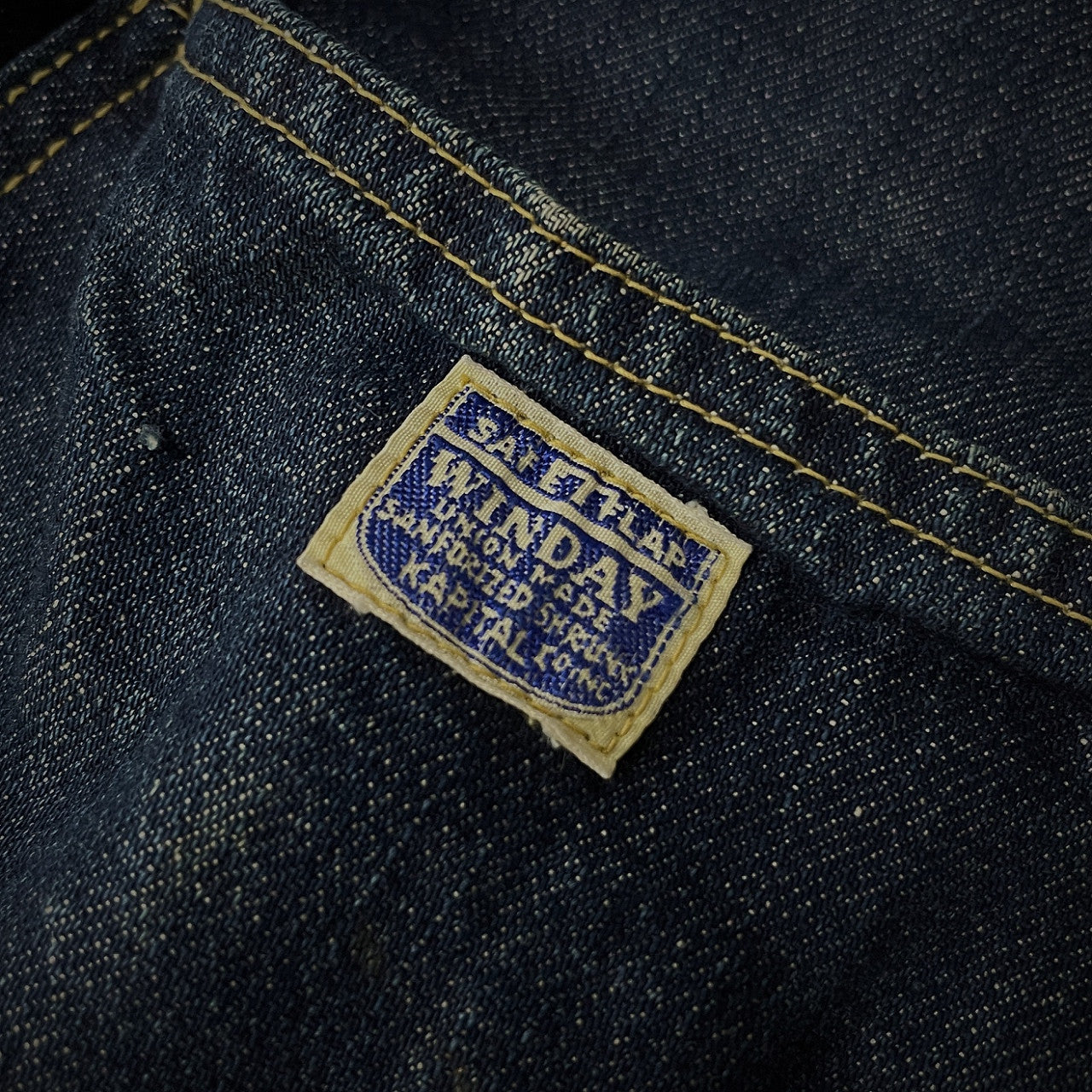 KAPITAL DENIM LUMBER PANTS インディゴデニムランバーパンツ ダブルニー ペインター ジーンズ ボトムス キャピタル メンズ レディース ユニセックス